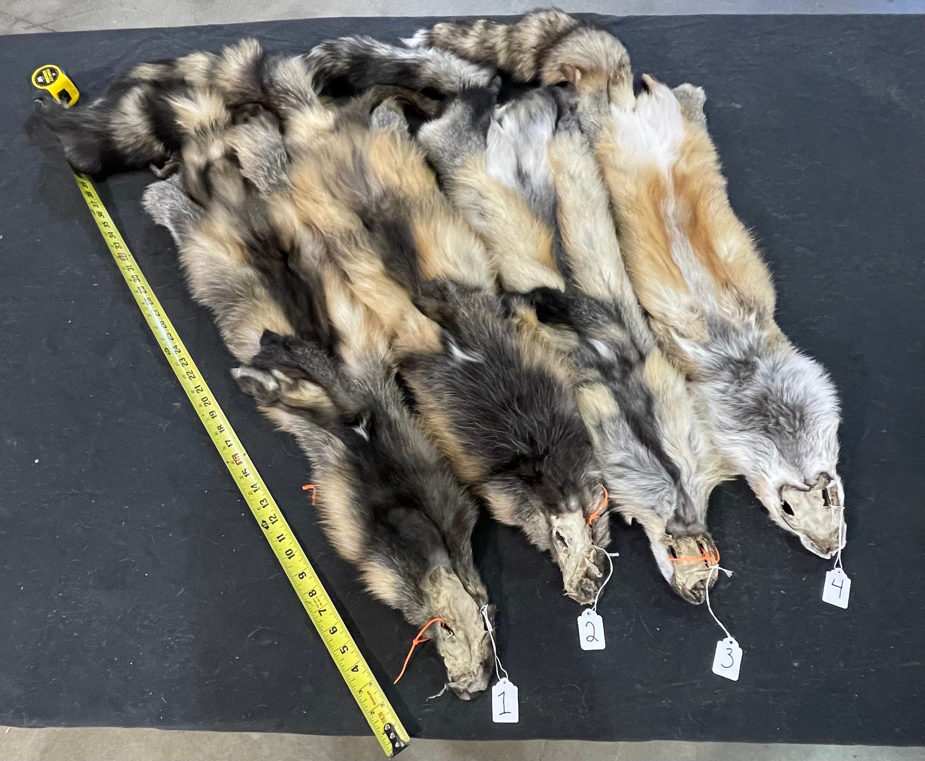 Premium Tanned wild cross fox soft tanned. You pick