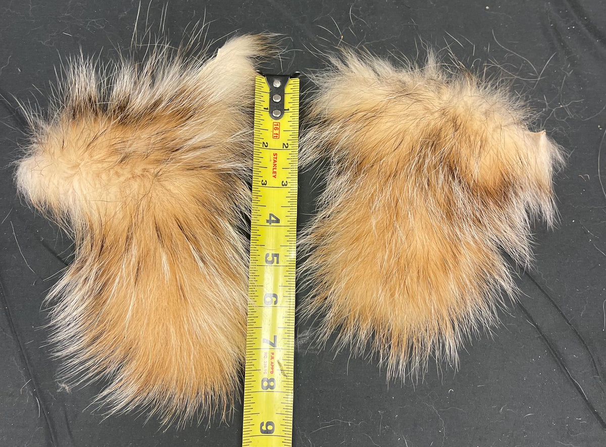 Badger tail real fur accessory ethically sourced tail gift idea