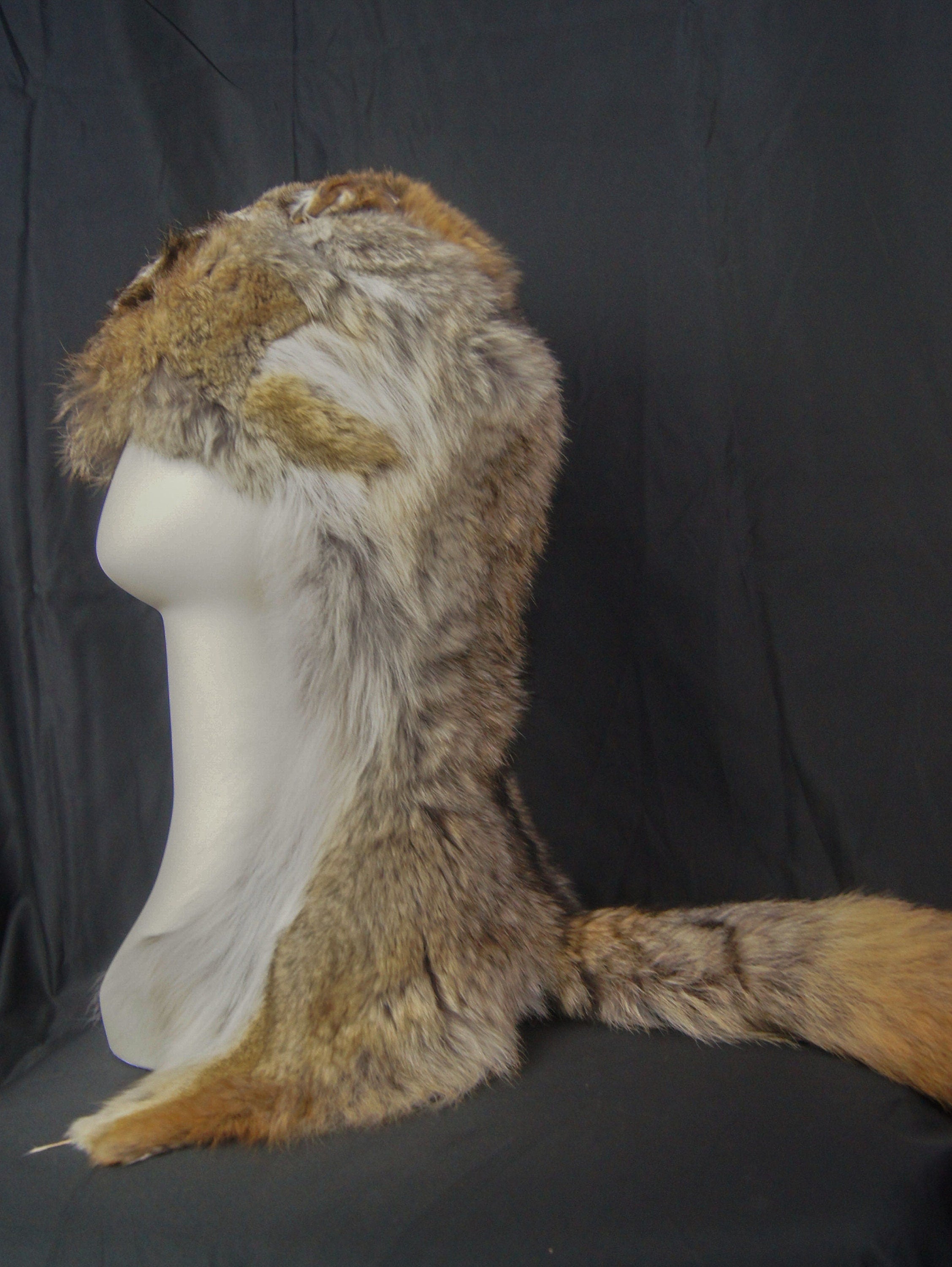 Coyote fur Mountain man hat