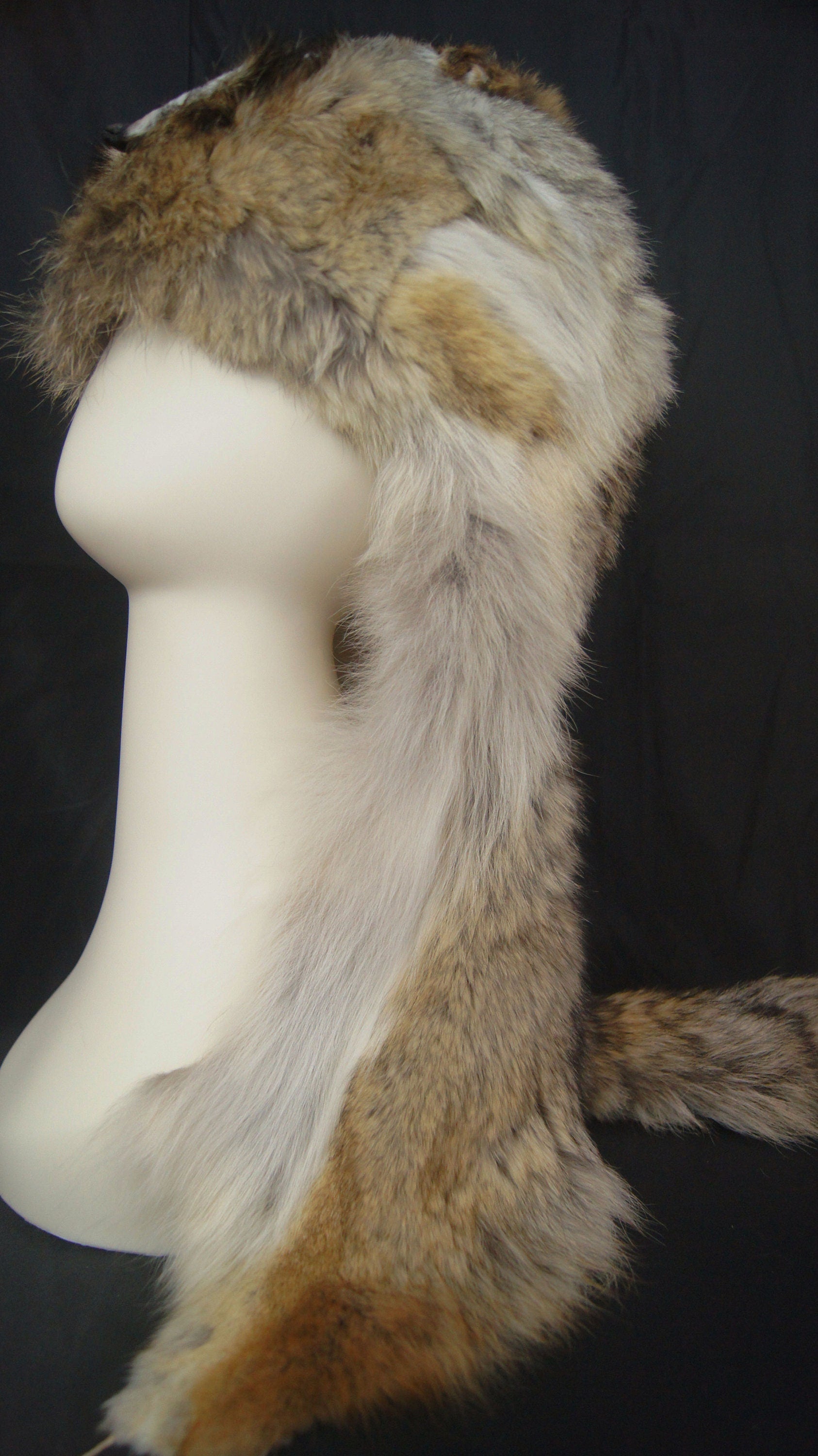 Coyote fur Mountain man hat