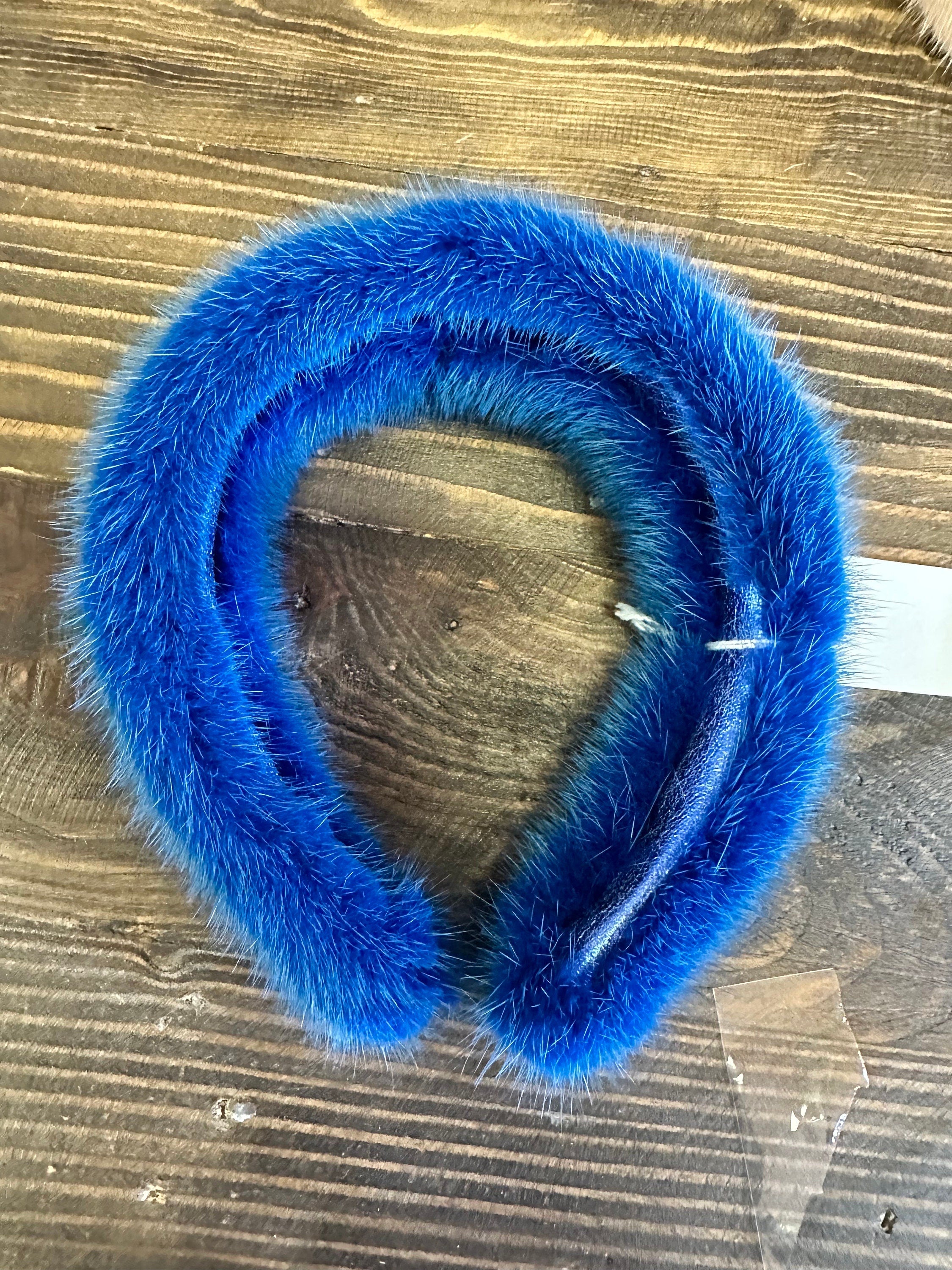 fur headband mink real fur accessories stylish fur headband fur gift idea