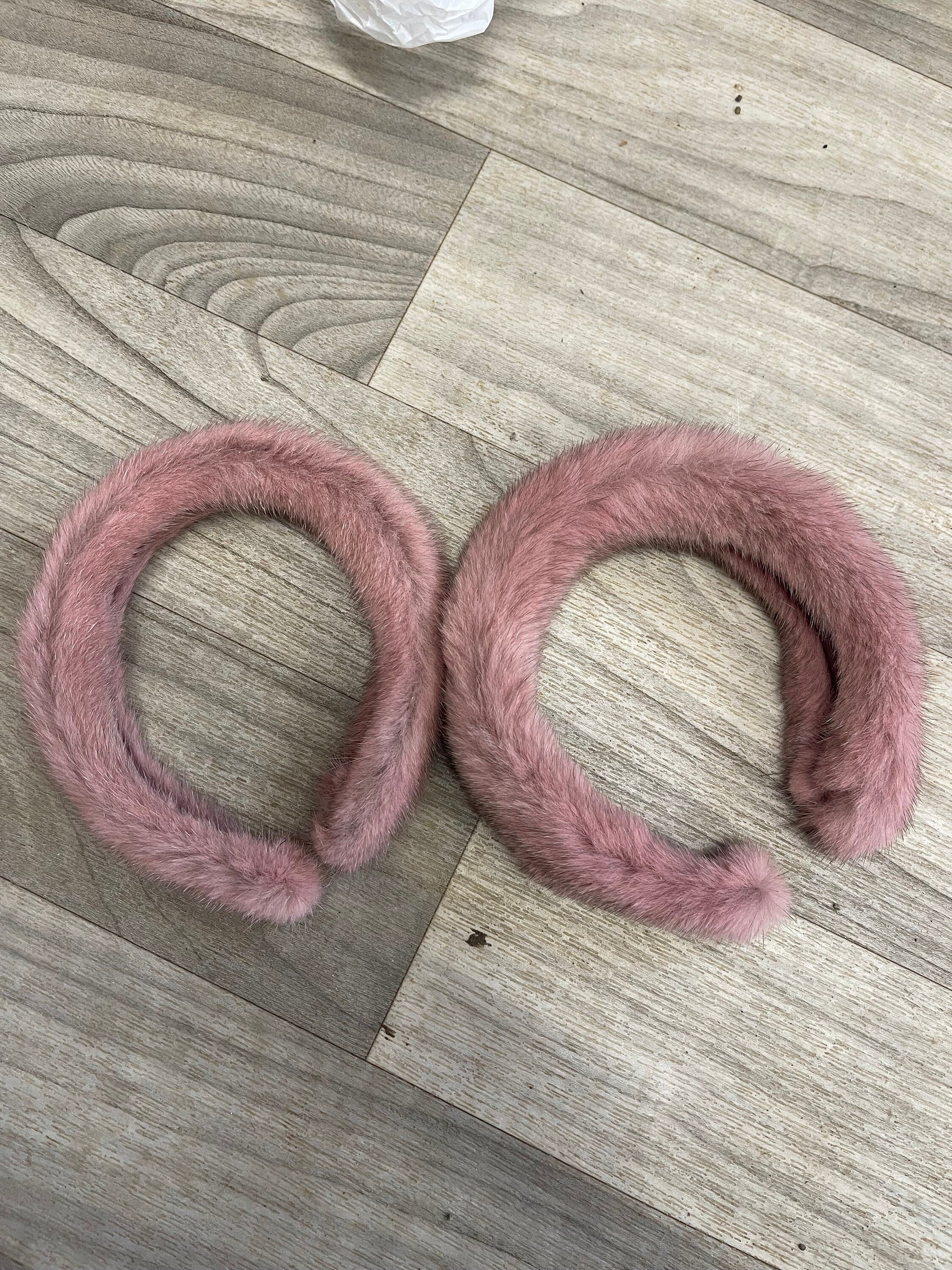 fur headband mink real fur accessories stylish fur headband fur gift idea