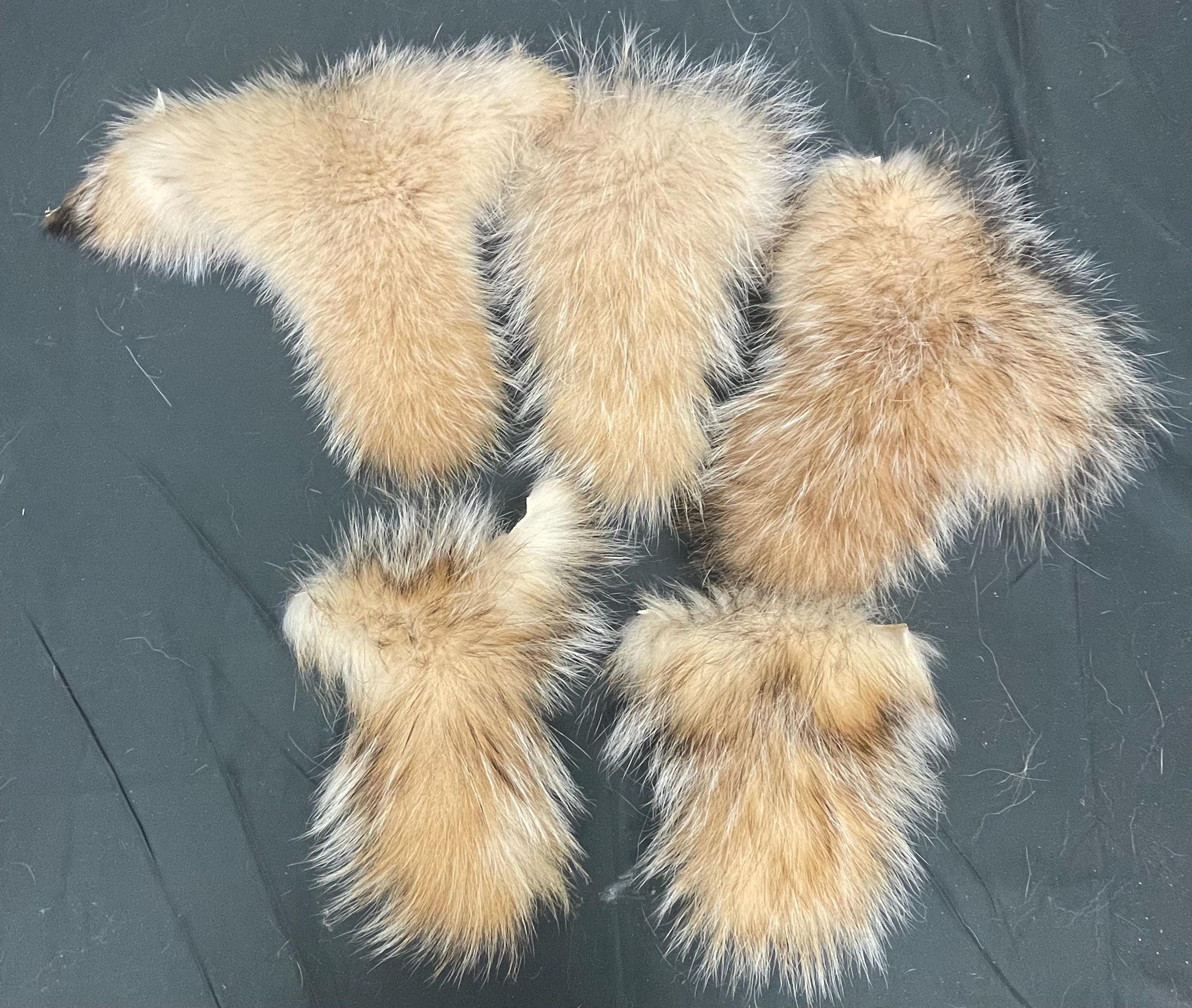 Badger tail real fur accessory ethically sourced tail gift idea